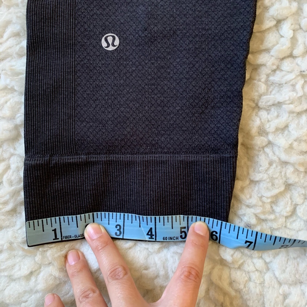 LULULEMON grey ebb to street crop leggings - Picture 5 of 6
